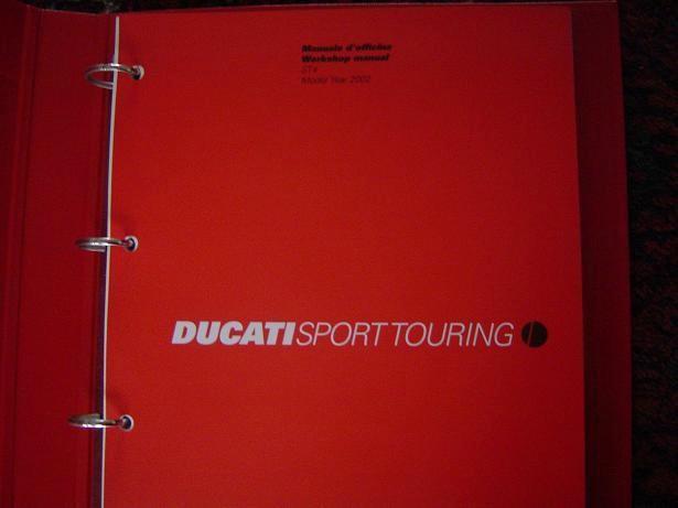 Ducati Sport Touring 4 ST4 2002 motorcycle workshop manual, Motoren, Handleidingen en Instructieboekjes, Ducati, Ophalen of Verzenden