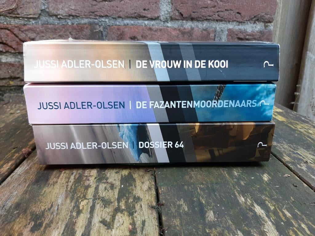 3 boeken van jussi adler olsen, Ophalen of Verzenden