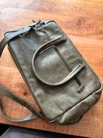 Ruime groene laptoptas - Nieuw, Computers en Software, Ophalen of Verzenden, 15 inch, Nieuw, Schoudertas