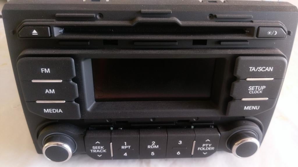 Kia Rio 2012 AM/FM Radio CD-speler Hyundai Mobis, Ophalen of Verzenden, Gebruikt