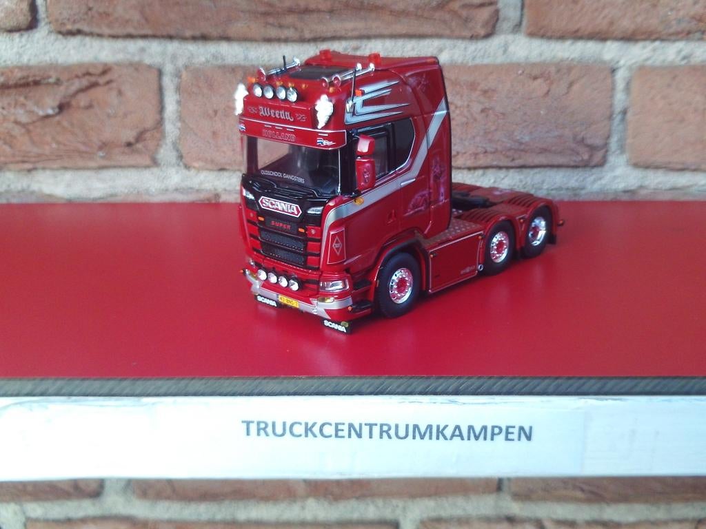 Tekno  Scania  NGS  Higline  Oldskool  van  Weeda., Hobby en Vrije tijd, Modelauto's | 1:50, Ophalen of Verzenden, Nieuw, Bus of Vrachtwagen