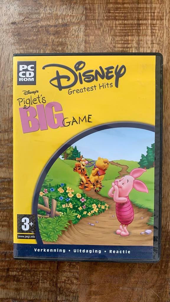 Disney's Piglet's Big Game PC CD-ROM, Spelcomputers en Games, Games | Pc, Avontuur en Actie, Gebruikt, 1 speler, Ophalen of Verzenden