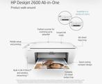 HP DeskJet 2600 All-in-One printer, Computers en Software, Printers, Ophalen, Gebruikt, Kopieren, Inkjetprinter