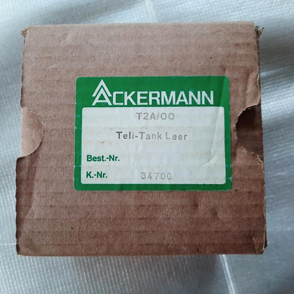 Teli-tank leeg Ackermann telitank / teli tank T2A/00, Ophalen, Nieuw, Overige typen