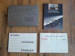 Org. INSTRUCTIEBOEKJE in org. MAPJE - TOYOTA STARLET P9, Verzenden