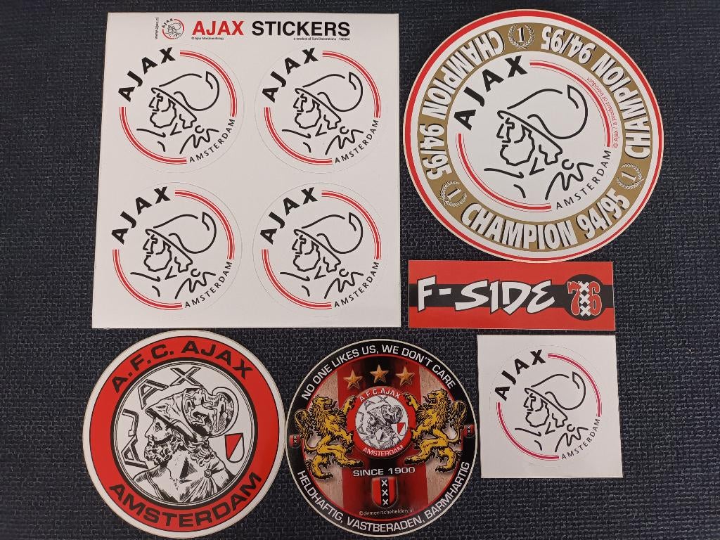 AJAX stickers - los te koop, Ophalen of Verzenden, Nieuw, Ajax, Poster, Plaatje of Sticker