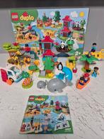 Te koop: Complete LEGO Duplo set 10907 Dieren van de wereld, Ophalen of Verzenden, Zo goed als nieuw, Duplo