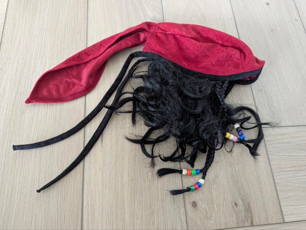 Piraten muts, Pirates of the Caribbean, Ophalen of Verzenden, Zo goed als nieuw, Overige maten