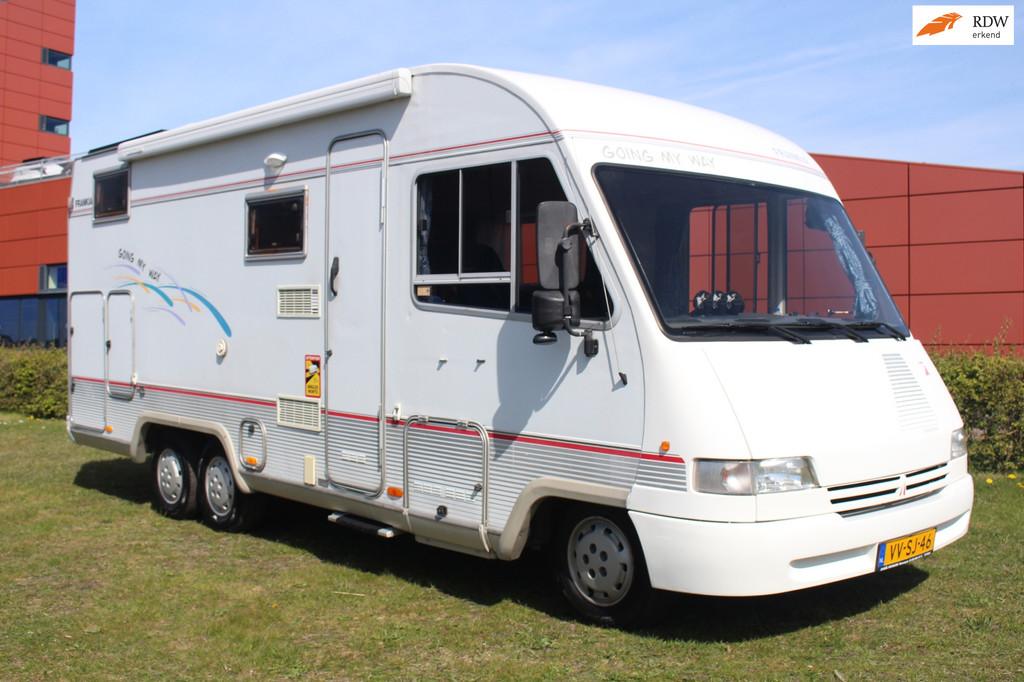 Frankia 2.5 Tdi ,(motor) Airco, Cruise Control, B-rijbewijs., Caravans en Kamperen, Campers, Bedrijf, tot en met 5, Integraal