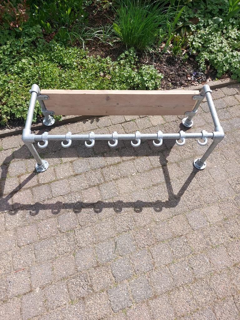 Industriële wandkapstok, Wandkapstok, Ophalen of Verzenden, Zo goed als nieuw, Minder dan 100 cm