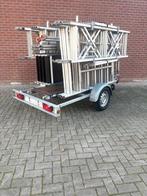 Steiger wienese inclusief aanhanger, Doe-het-zelf en Verbouw, Steigers, Ophalen, Zo goed als nieuw, Rolsteiger of Kamersteiger