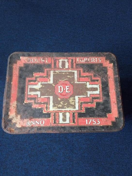 DOUWE EGBERTS BLIK, Verzamelen, Blikken, Ophalen, Zo goed als nieuw, Koffie, Douwe Egberts