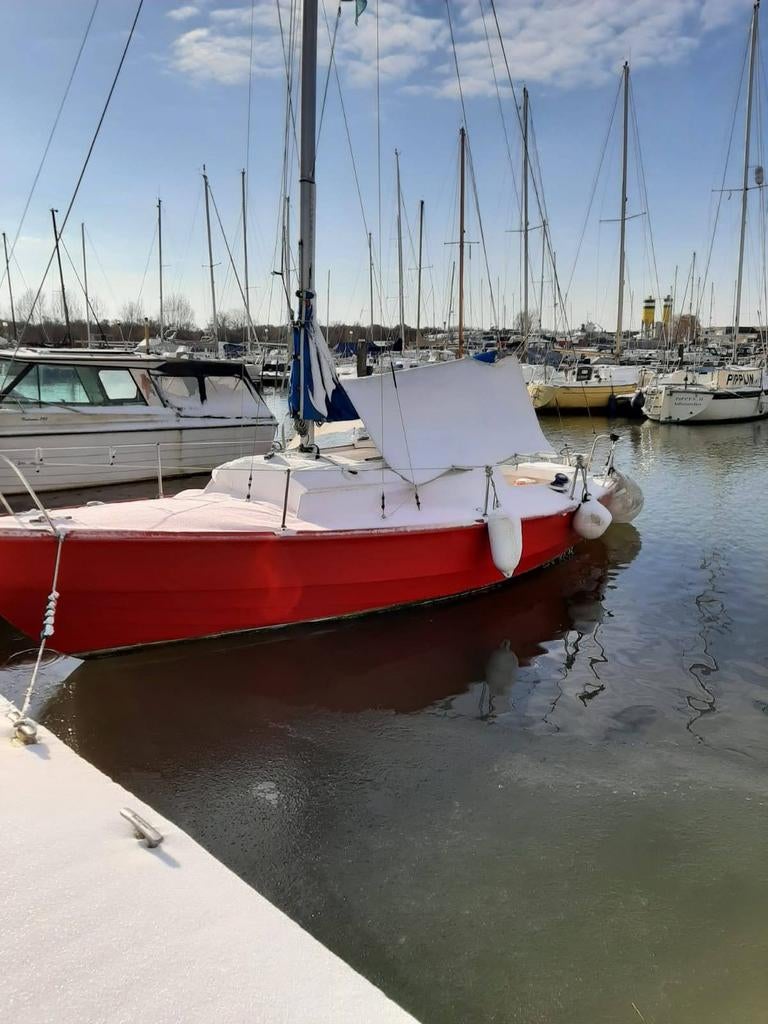 Waarschip 725 - klassieke zeilboot, Watersport en Boten, Kajuitzeilboten en Zeiljachten, Ophalen, Gebruikt, Tourjacht of Cruiser