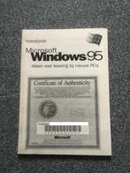 W95 NL Licentieboekje [OS-12] 26-3, Ophalen of Verzenden, Nieuw, Windows