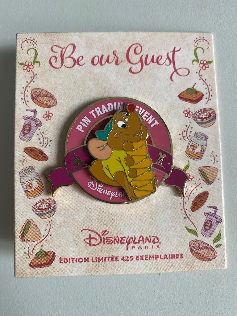 Be Our Guest - DLP Pin - Gus, Ophalen of Verzenden, Overige figuren, Nieuw, Beeldje of Figuurtje