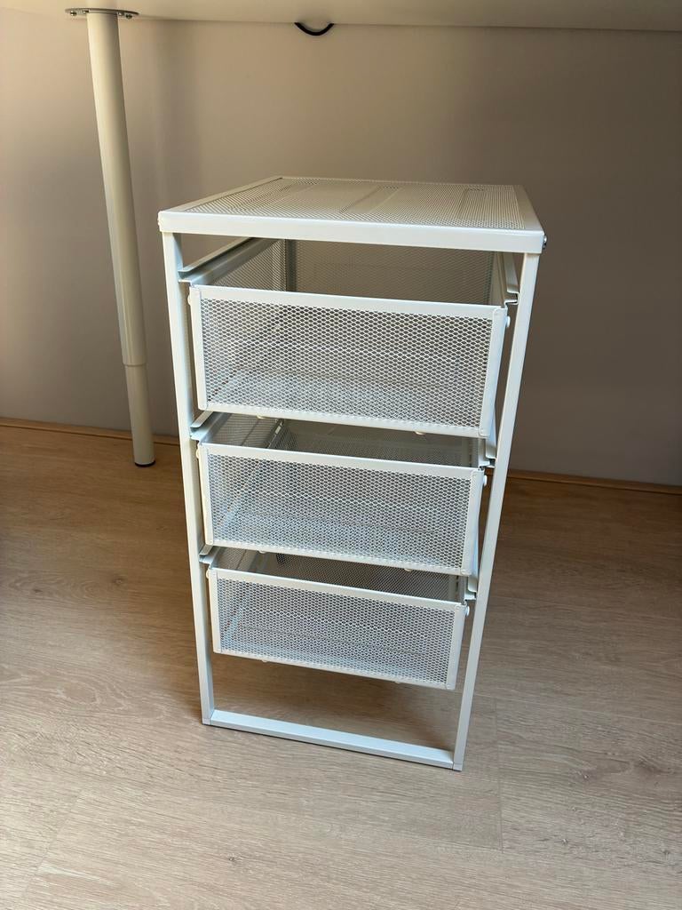 IKEA LENNART ladekast wit, Huis en Inrichting, Kasten | Ladekasten, Ophalen, Minder dan 50 cm, Zo goed als nieuw, 3 of 4 laden
