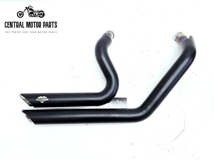 Vance and Hines Short Shots zwart Sportster 2004-2013, Motoren, Onderdelen | Harley-Davidson, Gebruikt, Ophalen of Verzenden