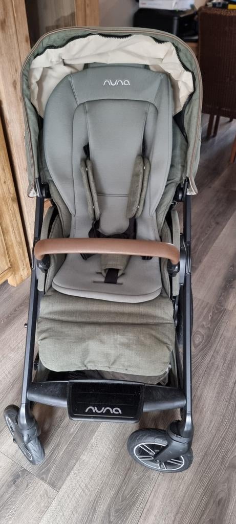 Nuna Mixx Next kinderwagen – Pine, Kinderen en Baby's, Ophalen, Zonnekap