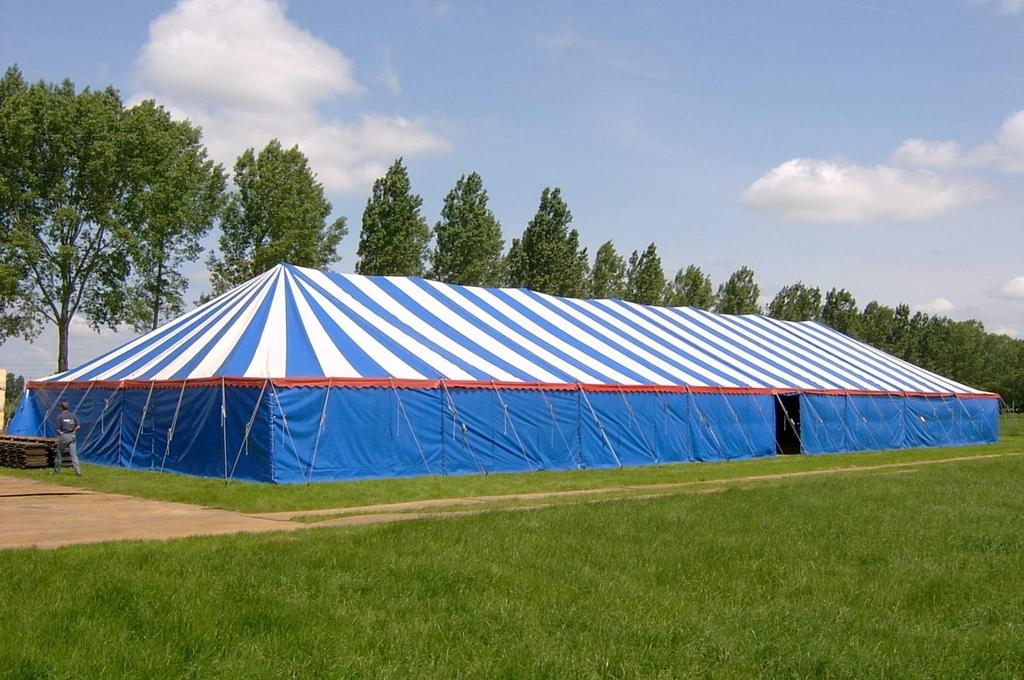 Grote Spantent Feesttent 15x40 meter - Ideaal voor Evenement, Ophalen, Gebruikt