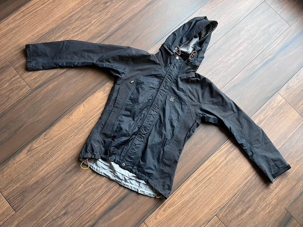 Haglofs Gore-Tex jas dames maat S, Haglofs, Zwart, Ophalen of Verzenden, Zo goed als nieuw