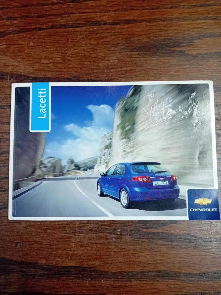 Instructieboekje Chevrolet Lacetti, Auto diversen, Handleidingen en Instructieboekjes, Ophalen of Verzenden