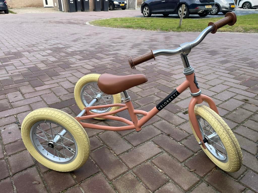 Veloretti loopfiets driewieler, Fietsen en Brommers, Fietsen | Kinderfietsjes, Ophalen, Zo goed als nieuw, Minder dan 16 inch