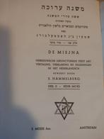 De Misjna - Hebreeuws voor Jodendom studie (gebonden), Ophalen of Verzenden, Gelezen, S. Hammelburg, Jodendom