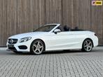 Mercedes-Benz C-klasse Cabrio 180 Premium / AMG-line / 18' /, Zwart, Cabriolet, 4 stoelen, Wit