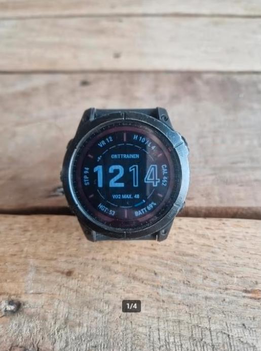 Garmin Fenix 7X Solar Sapphire GPX Smart Watch, Zwart, Ophalen of Verzenden, Waterdicht, Android