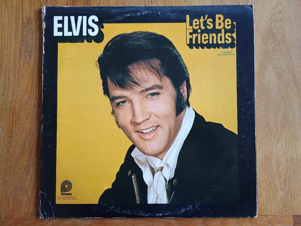Elvis Presley - Let's Be Friends, Ophalen of Verzenden, 1960 - 1969, Gebruikt, 12 inch