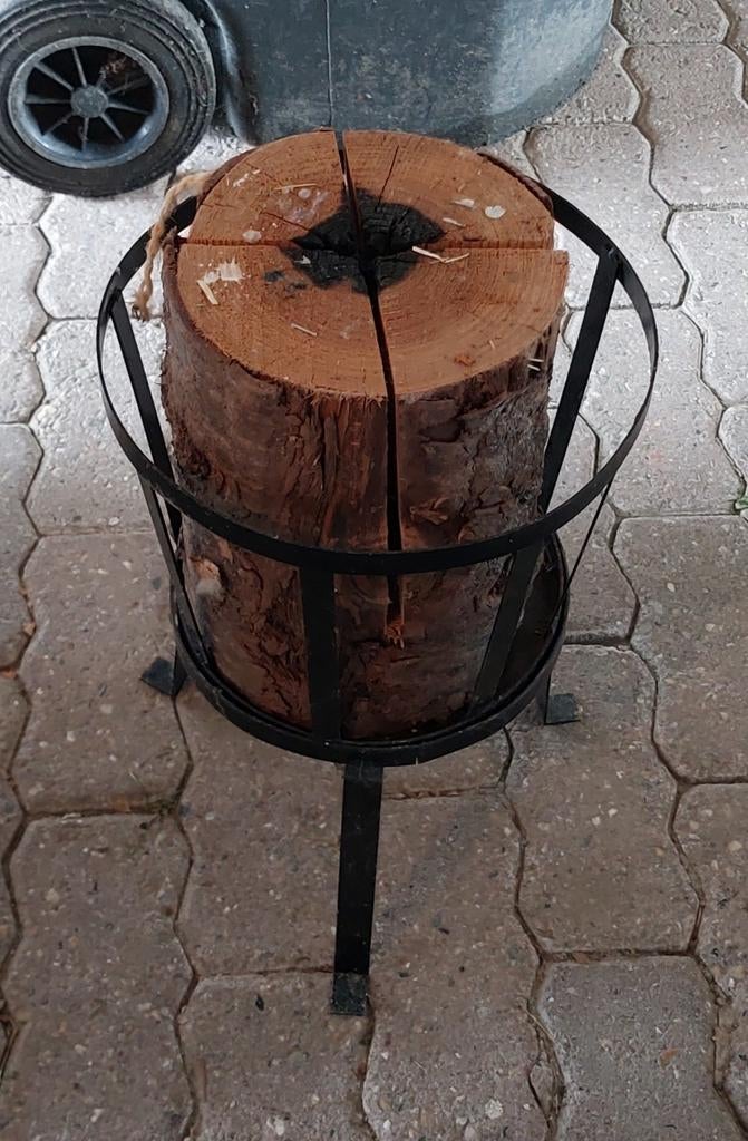 Vuurkorf zwart, Tuin en Terras, Ophalen, Vuurkorf