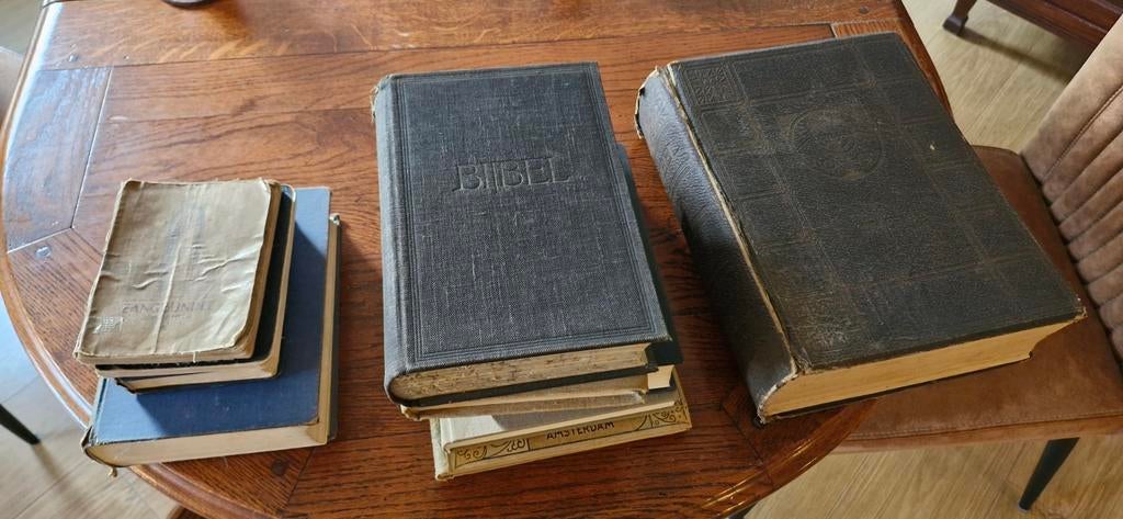Oude Bijbels, Zangbundels etc. - Vintage, Ophalen, Diverse auteurs