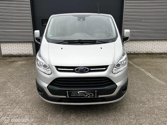 Ford Transit Custom Combi 2.0 TDCI L2H1 DUBBELCABINE/2X SCHU, Voorwielaandrijving, Stof, Gebruikt, Zwart
