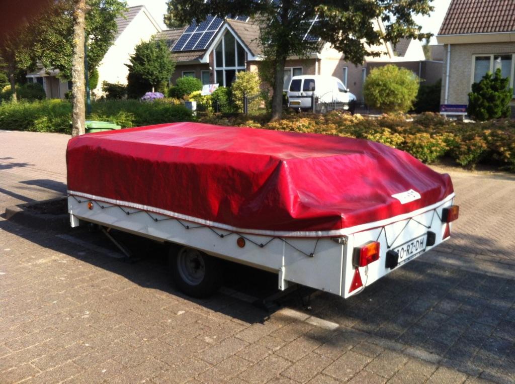 Jamet Arizona, compleet met voortent, keuken en luifel, Caravans en Kamperen, Ophalen, Meerkleurig, Aanwezig, Meer dan 6