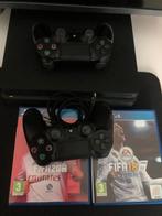 PS4 met controllers, lader en games, Spelcomputers en Games, Games | Sony PlayStation 4, Ophalen, Gebruikt, 2 spelers, Vanaf 3 jaar