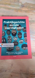 Praktijkgerichte sociale vaardigheden - studieboek, Boeken, Zo goed als nieuw, Gamma, Mirjam Groen, Henk Jongman, Adriënne van Meggelen