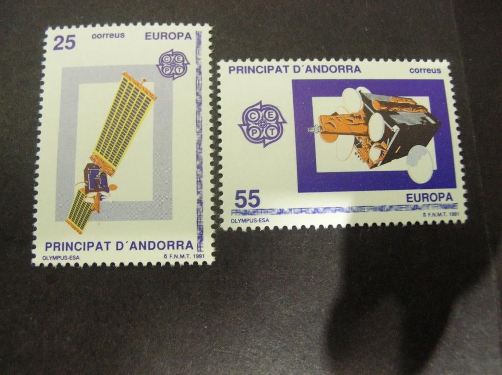 Cept/Verenigd Europa Spaans Andorra 1991, Ophalen of Verzenden, Overige landen, Postfris
