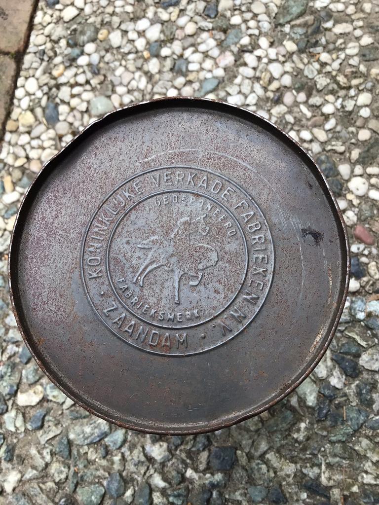 Blikken retro voor verzamelen, Verzamelen, Blikken, Ophalen of Verzenden, Zo goed als nieuw, Overige