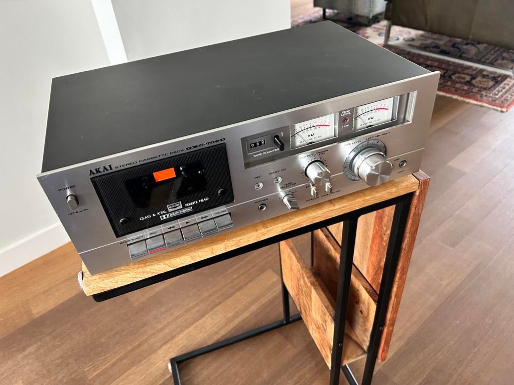 AKAI GXC-706D | serviced, Audio, Tv en Foto, Cassettedecks, Tape counter, Enkel, Ophalen of Verzenden, AKAI