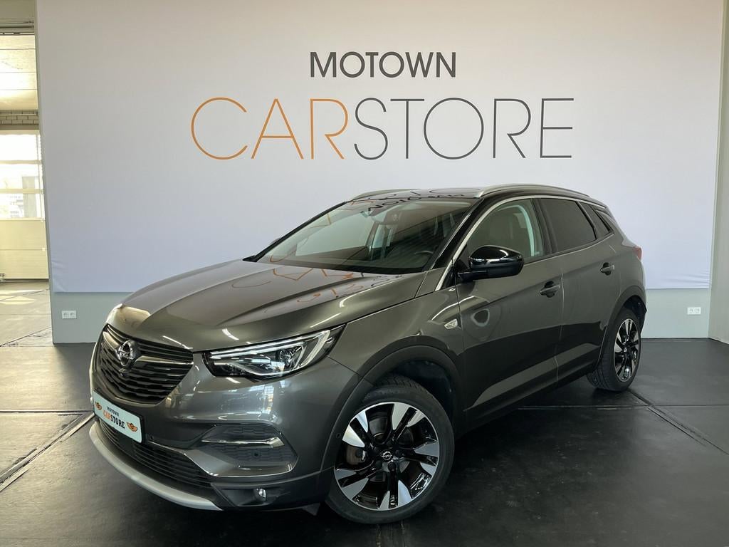 Opel Grandland X 1.2 Turbo Ultimate Leder Navi Camera Carpla, Auto's, Opel, Bedrijf, Te koop, Grandland X, Achteruitrijcamera