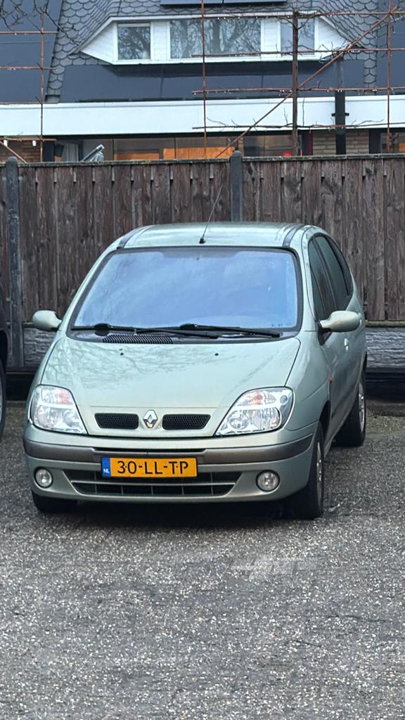 Renault Scénic 2.0 16V AUT 2005 Groen, Auto's, 1998 cc, 1295 kg, 4 cilinders, 138 pk