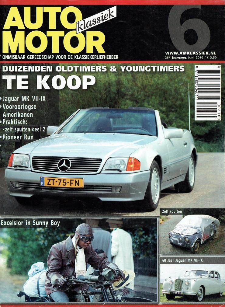 Auto Motor Klassiek 2010 nr. 6 (o.a. Jaguar Mk VII - Mk IX), Verzenden, Gelezen, Algemeen