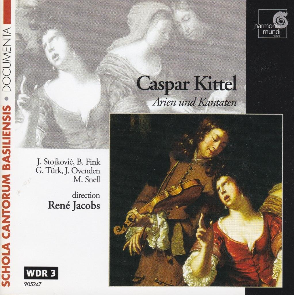Kittel - Arien und Kantaten / Basiliensis / Fink e.a./Jacobs, Verzenden, Barok, Zo goed als nieuw, Vocaal