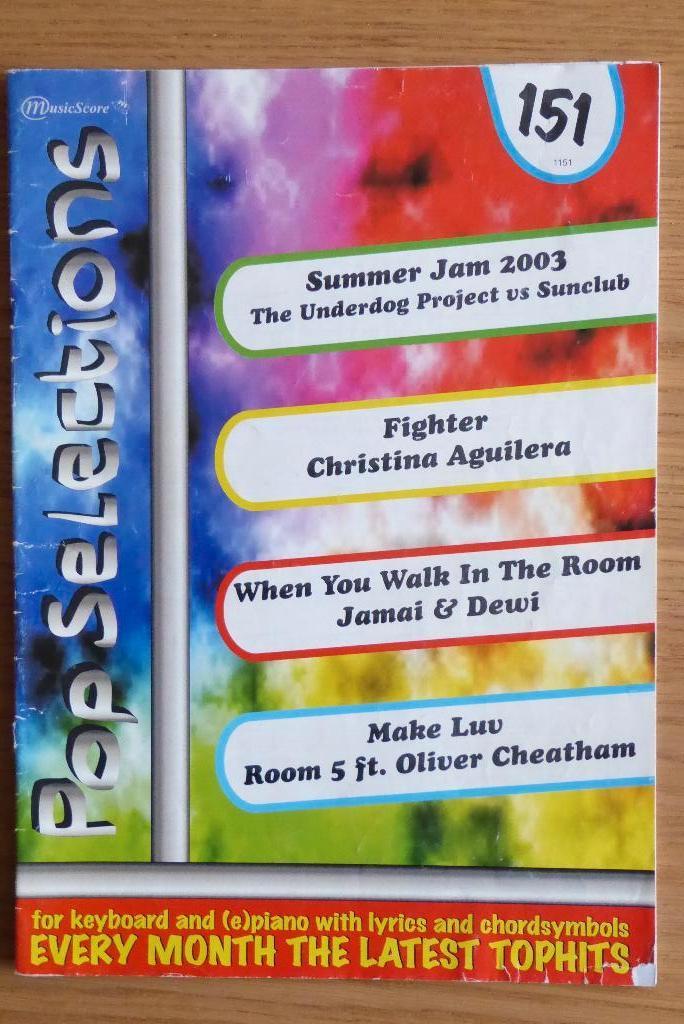 Pop Selections volume 151, Ophalen of Verzenden, Zo goed als nieuw, Artiest of Componist, Keyboard