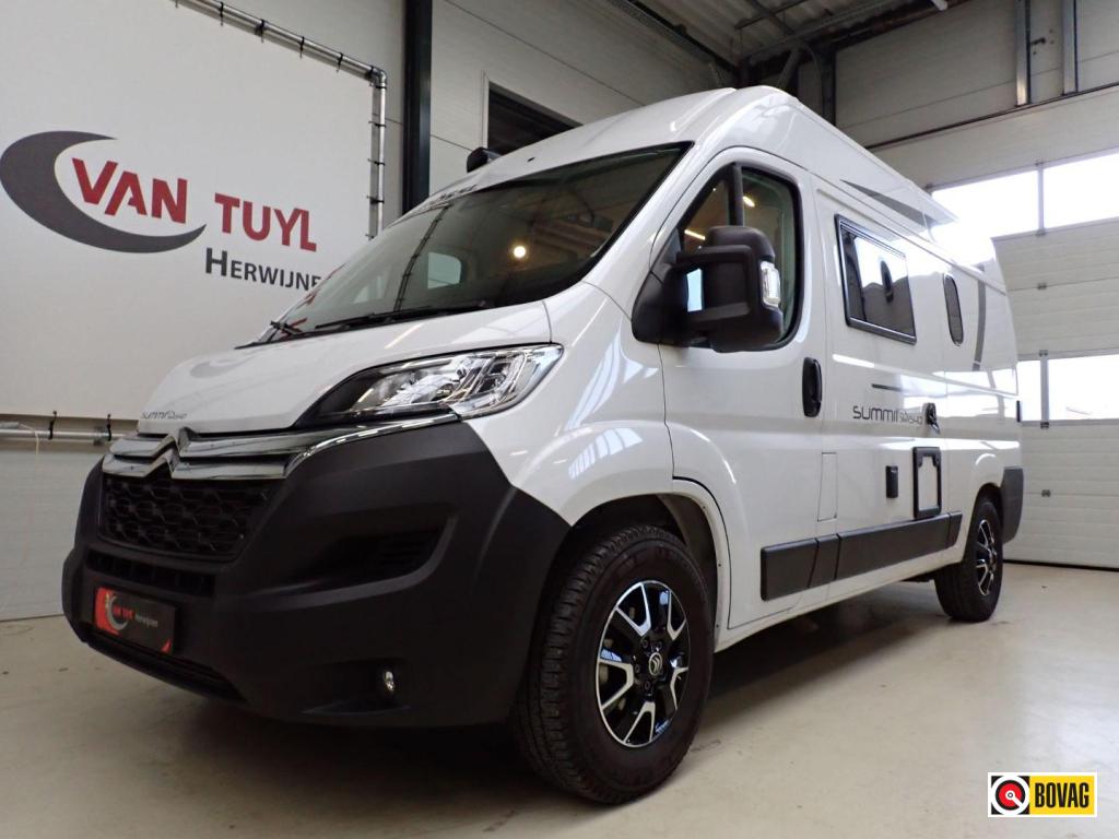 Pössl Summit Shine 540 / SCHWENKBAD, Caravans en Kamperen, Campers, Luifel, Buscamper of Camperbus, Koelkast, Pössl