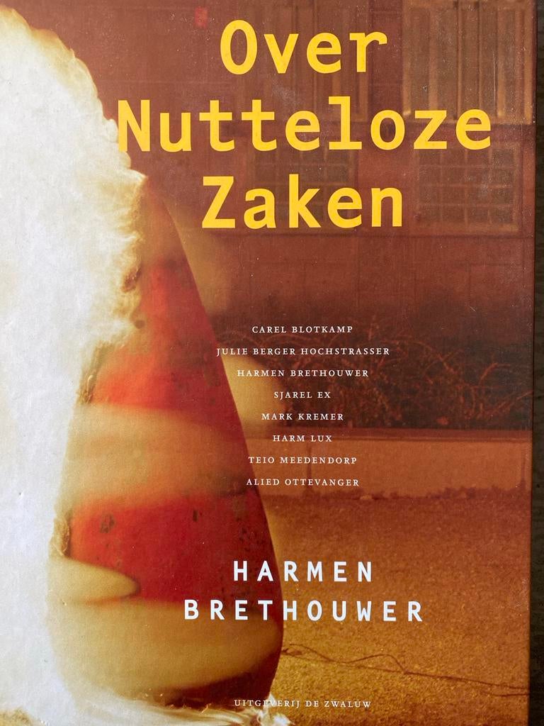 Over Nutteloze Zaken - Kunst Boek, Boeken, Ophalen of Verzenden, Zo goed als nieuw