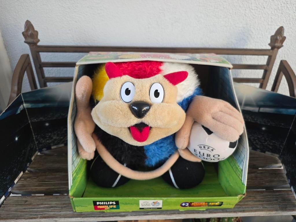 Benelucky Euro 2000 mascotte, Ophalen, Gebruikt, Overige typen