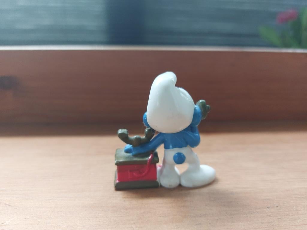 Smurf met telefoon 20062 De Smurfen, Verzamelen, Smurfen, Ophalen of Verzenden