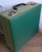 Bevon Cheney England elpee koffer groen vintage '70, Ophalen of Verzenden, Huis en Inrichting