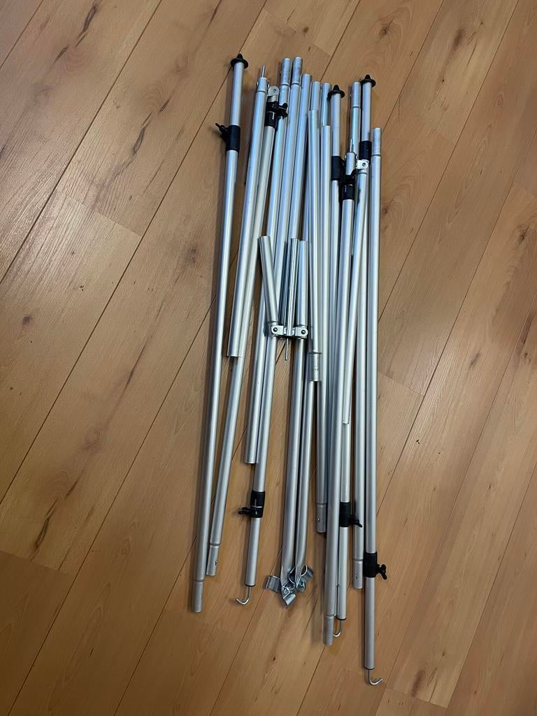 Stokken voor luifel, Ophalen of Verzenden, Zo goed als nieuw